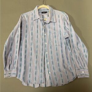 Blue Striped Men's Shirt